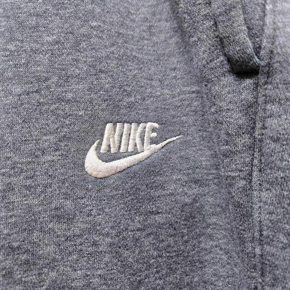 Nike Y2K Fleece Joggers XL Charcoal Heather Gray Sweatpants #1335